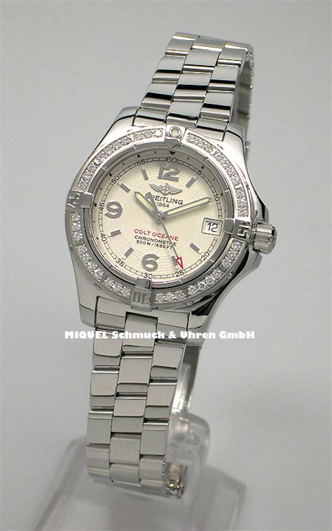 breitling colt oceane lady mit diamanten|Breitling colt ocean a17350.